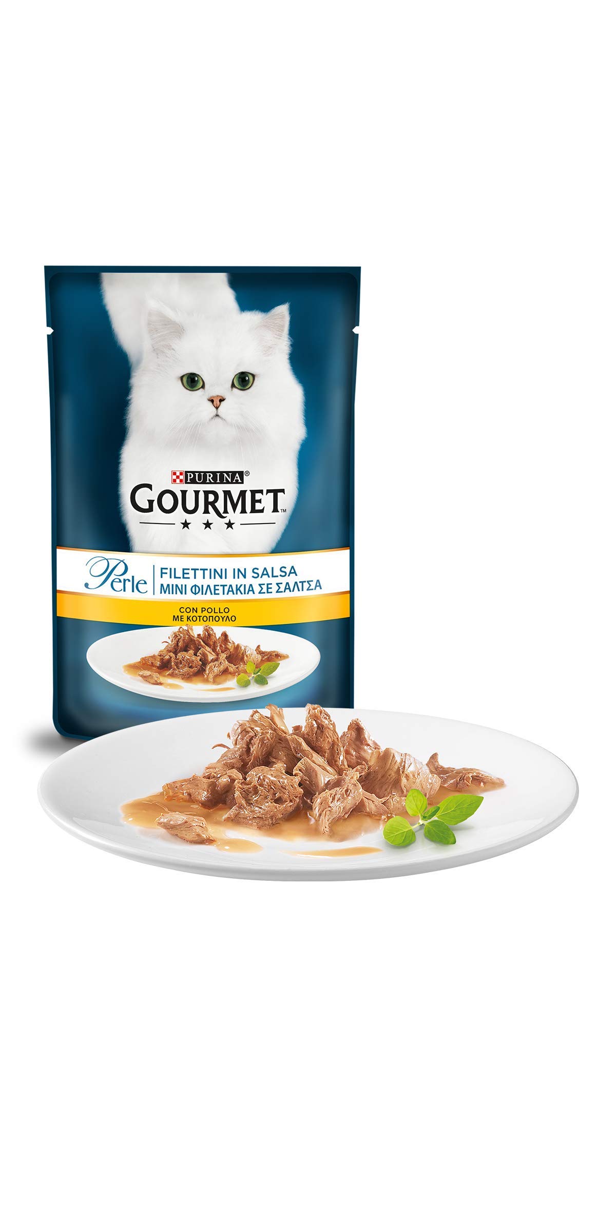 Gourmet Perle filetes de pollo 85 g, 24 Piezas