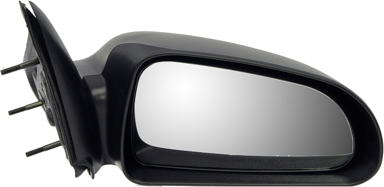 Dorman 955-1368 Passenger Side Manual Door Mirror Compatible with Select Dodge / Mitsubishi Models, Black