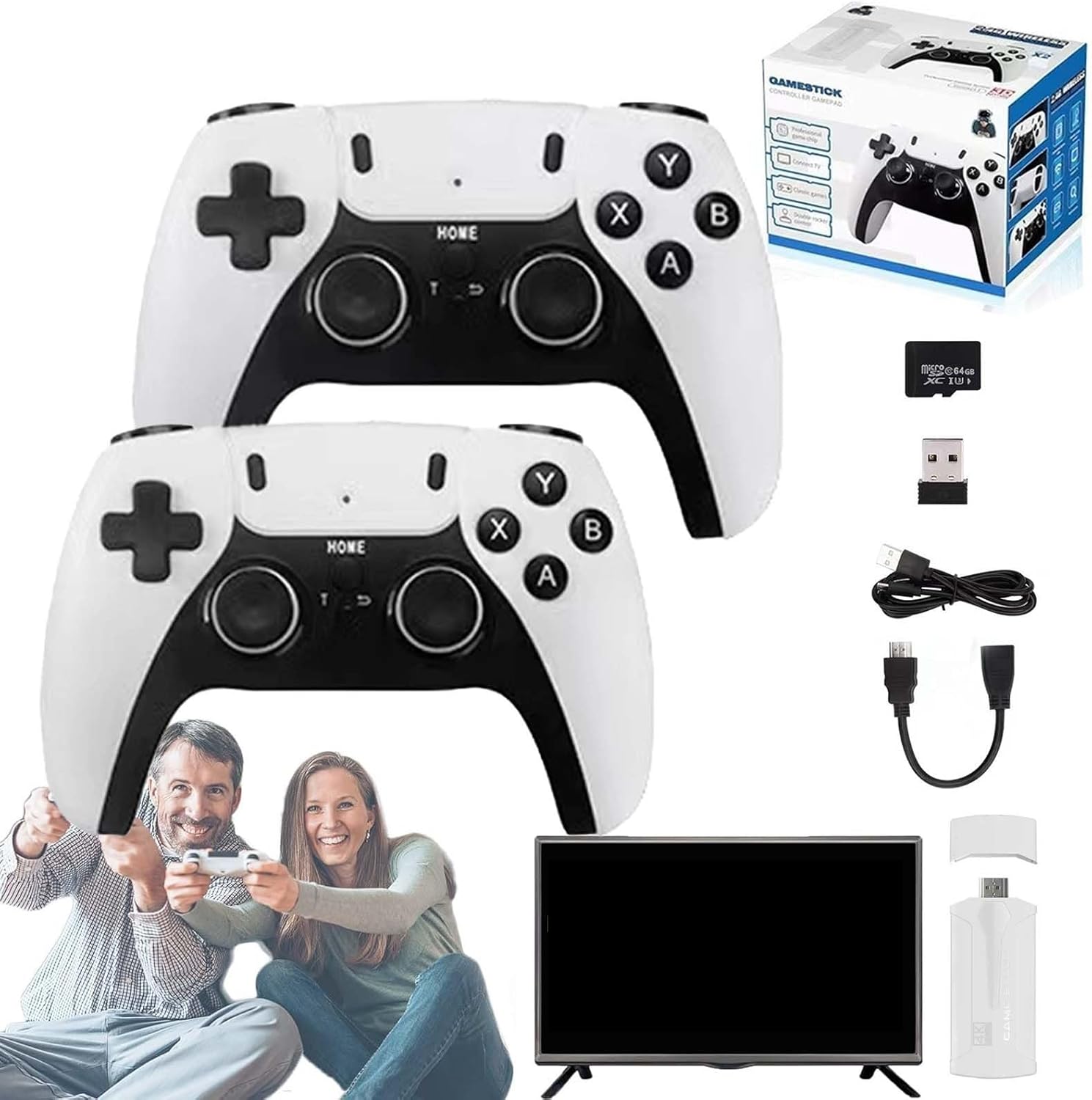 Zeus Retro Gaming Console, Retrostick 4k – 20,000 Retro Games, Zeus Game Stick 4k, Retro Game Stick, Wireless Retro Game Console, Plug and Play Retro Gaming Console, Retro Gaming Console Hdmi(128G) Zeus Retro Gaming Console, Retrostick 4k – 20,000 Retro Games, Zeus Game Stick 4k, Retro Game Stick, Wireless Retro Game Console, Plug and Play Retro Gaming Console, Retro Gaming Console Hdmi(128G)