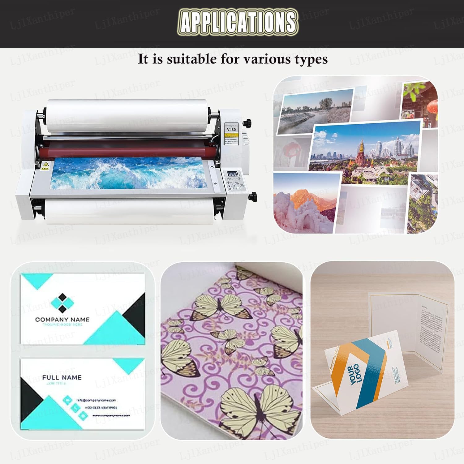 Plastificadora Papel Plastificadora,Máquina Laminadora En Frío En Caliente,Máquina Laminadora De Una O Dos Caras,para Fotos Documentos Tarjetas,para Uso Comercial Oficina Escolar