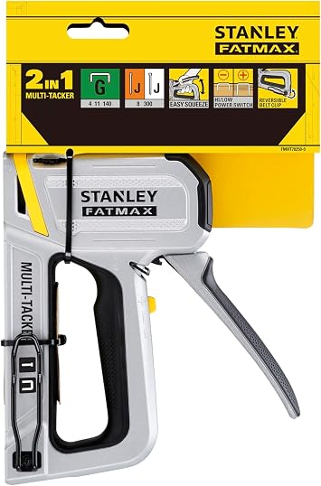 Stanley FATMAX 2-in-1 Multi Tacker, Heavy Duty, FMHT70250-0