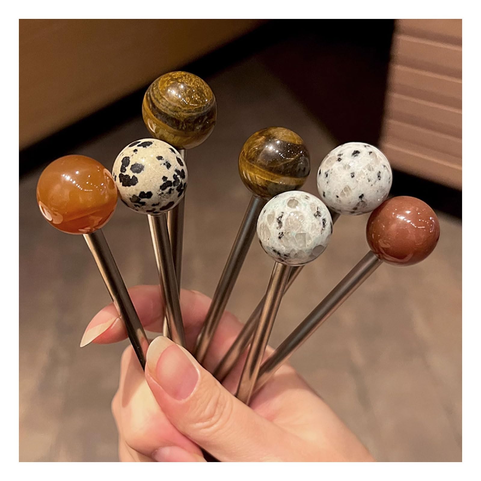 Fourchette à fruits réutilisable contre le plastique jetable set en inox