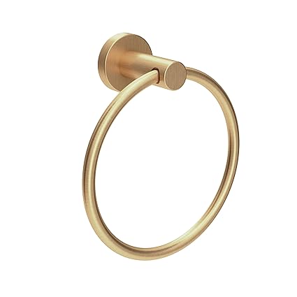 Symmons 353TR-BBZ Dia Towel Ring, One Size, Brushed Bronze