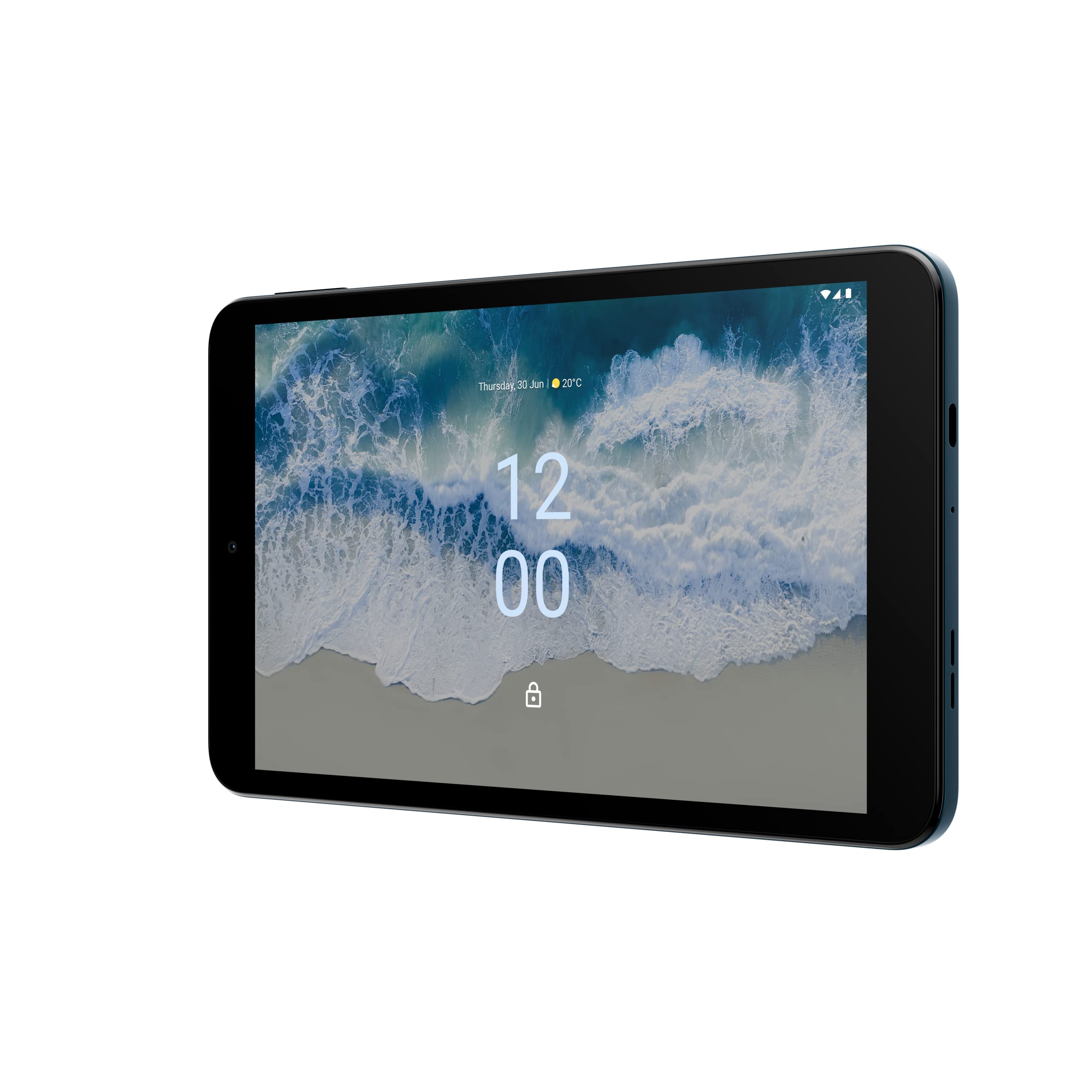 Nokia - Tablet T10 Wi-Fi, Android 12, Display da 8" 60Hz, 3GB RAM/32GB ROM, Batteria da 5250mAh, Fotocamera da 8MP, frontale da 2MP, Altoparlanti Stereo Con Riproduzione OZO, Blue [Italia]