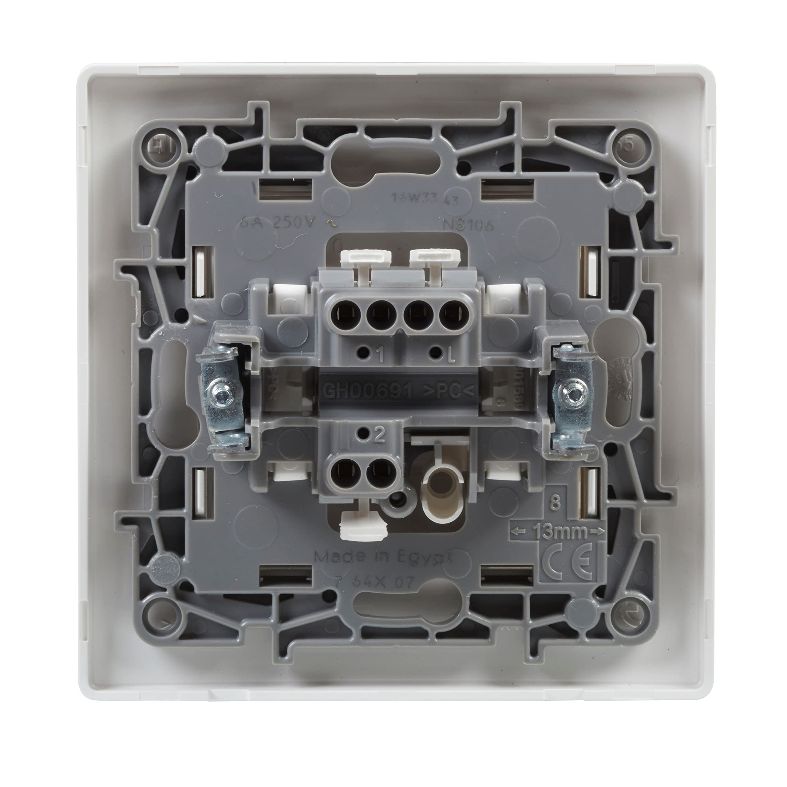 LEGRAND Interruptores Conmutador 10A Niloé Monobloc Blanco 396431