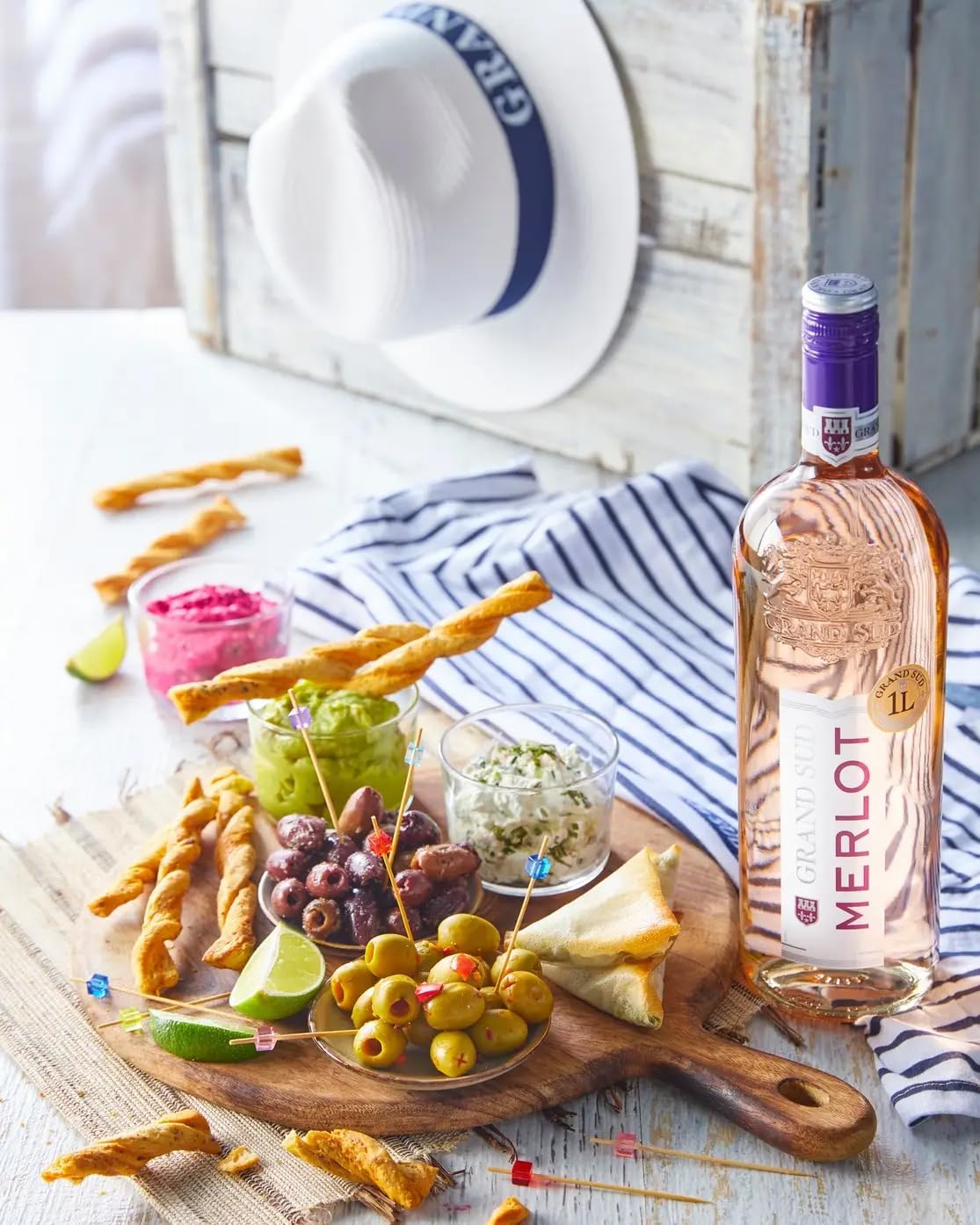 Grand Sud Merlot Rose Trocken (6 x 1 l)