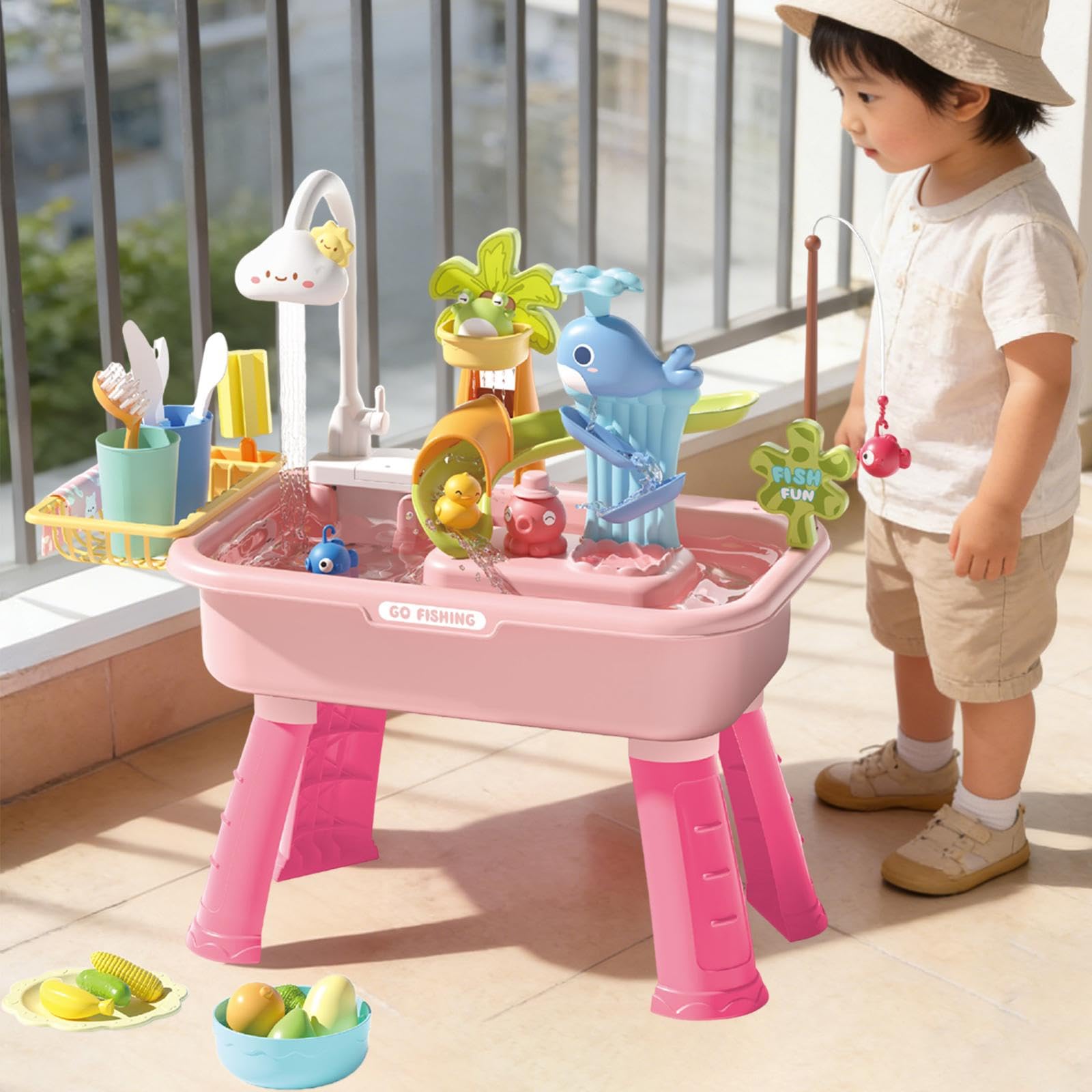 Juguete Lavaplatos Con Circulación De Agua 20 Pzas Spacezat | Cuotas