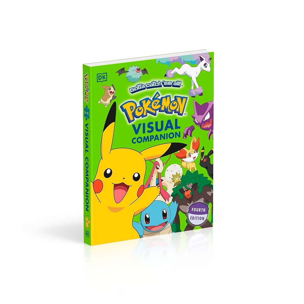 Pokemon English Chapter Book (4冊) セット Amazon | Pokemon Visual Companion: Fourth Edition | DK