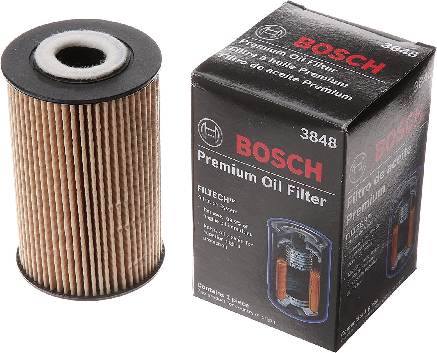Bosch Automotive 3848 Premium Oil With