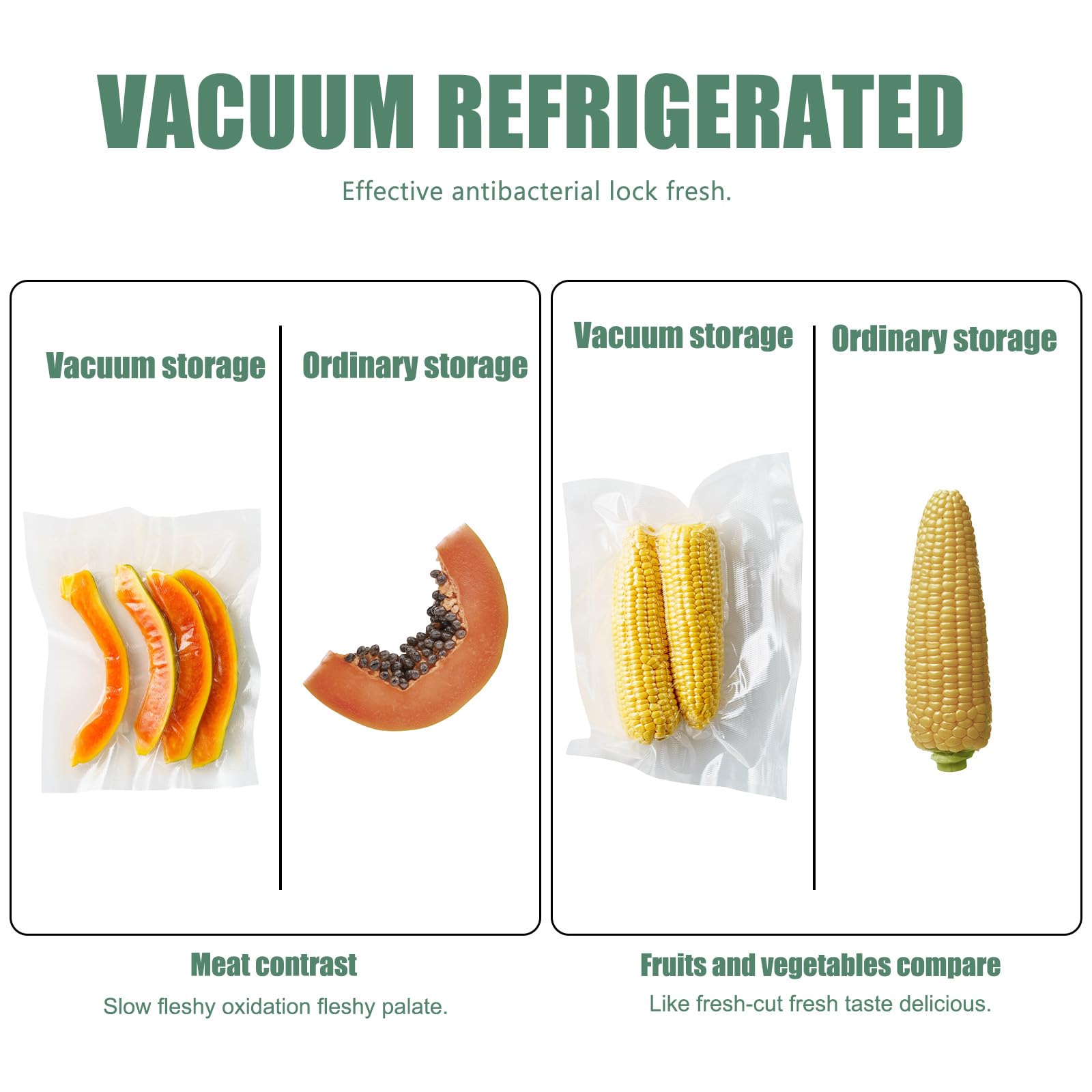 Mini machine à emballer sous vide, rechargeable, à 3 vitesses, avec 5 sacs sous vide pour la conservation des collations et le stockage des aliments