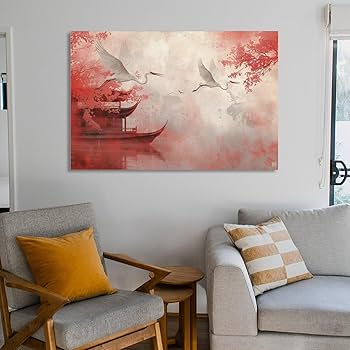 油絵　インテリア　uF6-081811　風景（秋の紅葉）絵画　絵 油絵 インテリア uF6-081811 風景（秋の紅葉）絵画 絵 油絵