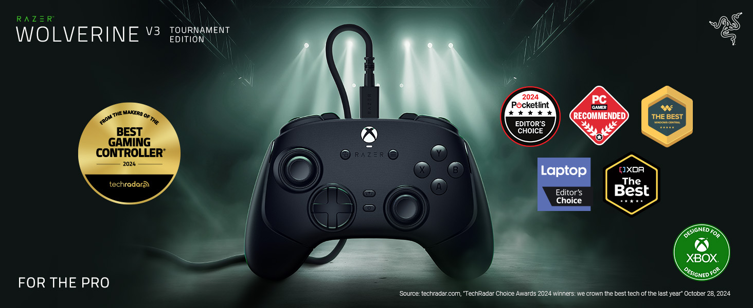 Amazon.com: Razer Wolverine V3 Tournament Edition Wired Gaming