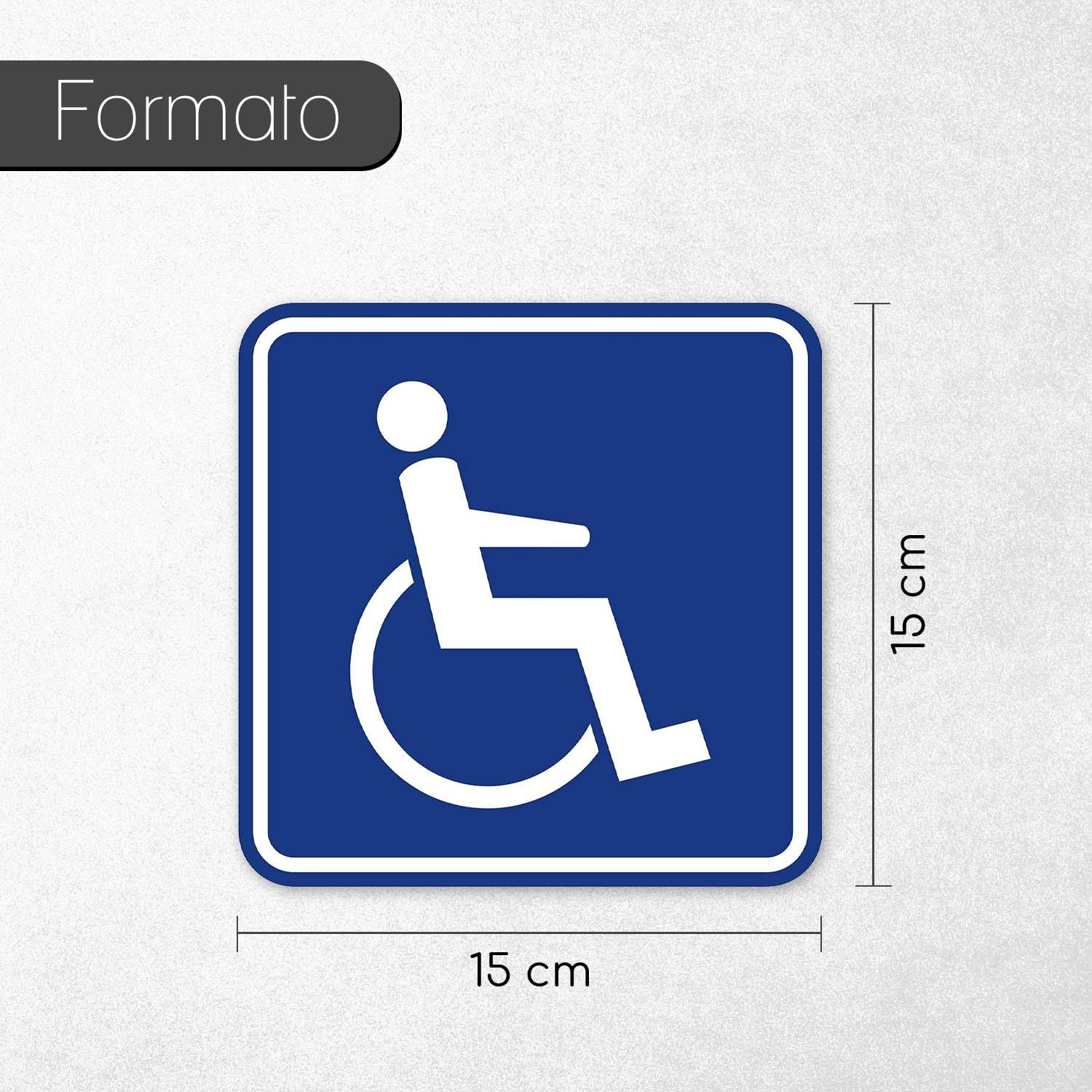 Portabastone - Portabastone - 3 pezzi - Per scooter per disabili, sedie