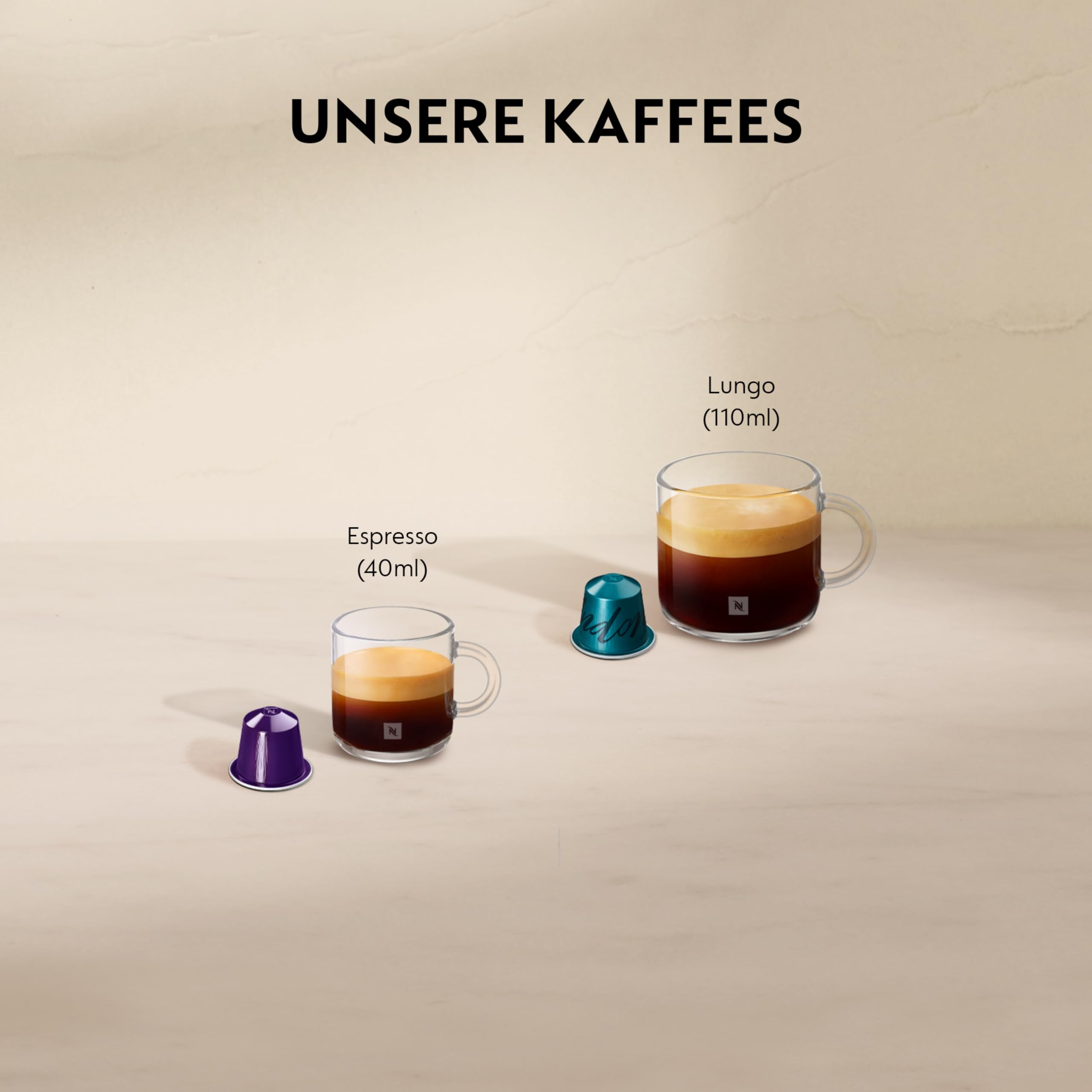 De Longhi Nespresso Inissia EN 80.B Kaffeemaschine 19 bar Schwarz
