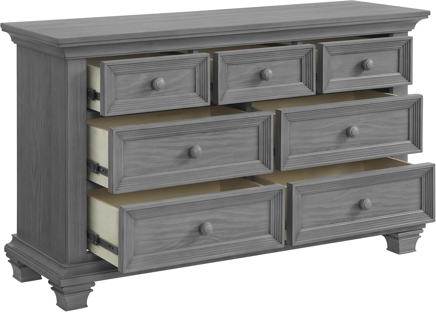 Oxford Baby Weston 7-Drawer Dresser, Dusk Gray