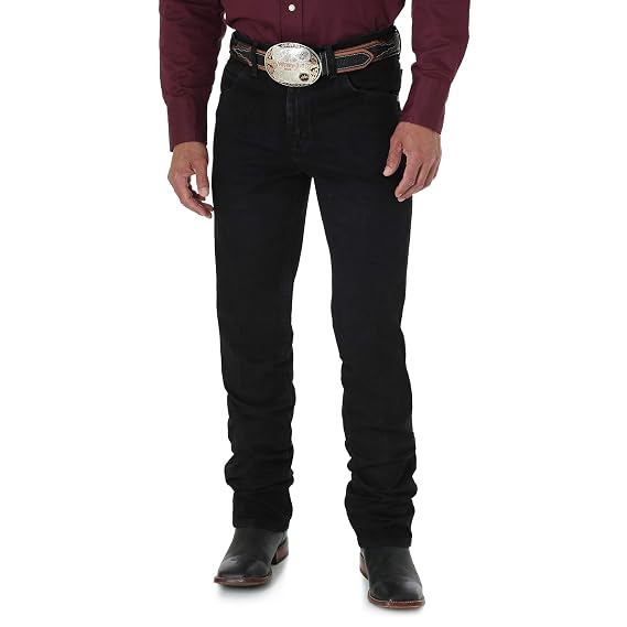 Performance Cowboy Cut Jean,Black,30x34 
