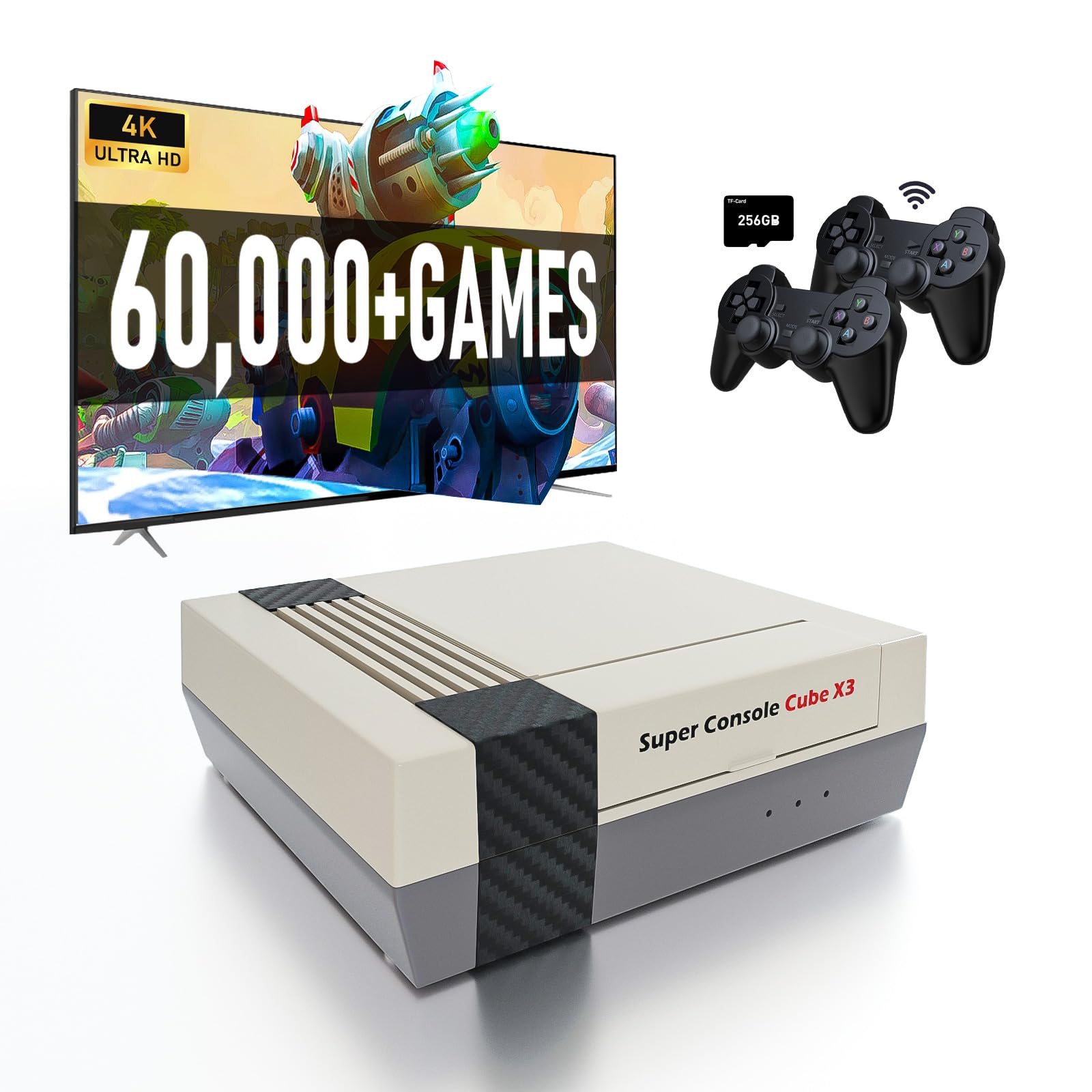 その他 super console cube x3 Retro Game Console Super Console Cube X3,60,000+Classic
