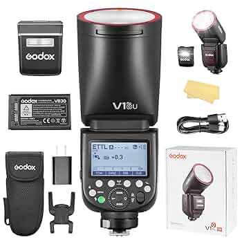 GODOX V1 オリンパス・パナソニック用 Amazon.com : Godox V1 PRO O USA Version Flash for Olympus