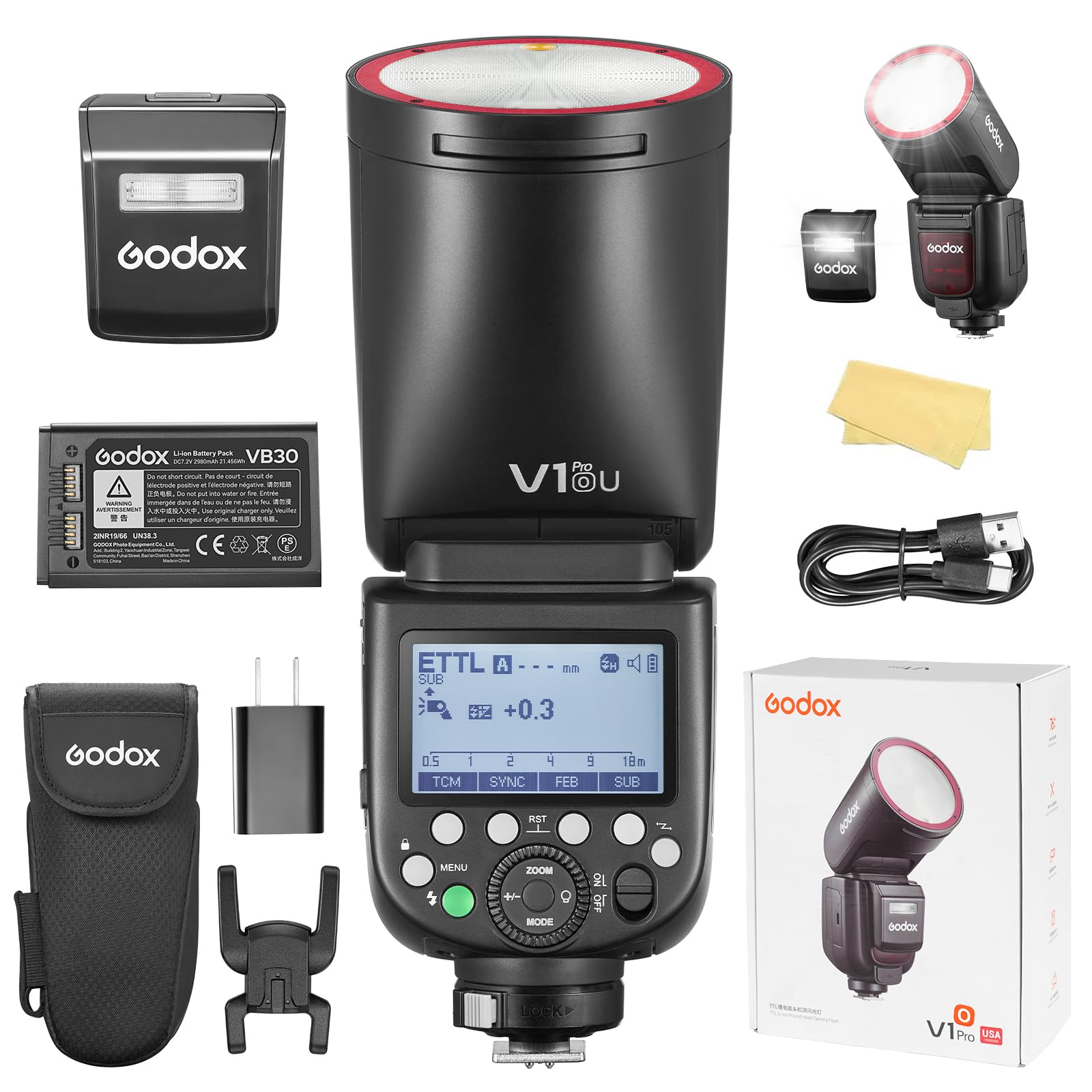 GODOX V1 オリンパス・パナソニック用 Amazon.com : Godox V1 PRO O USA Version Flash for Olympus