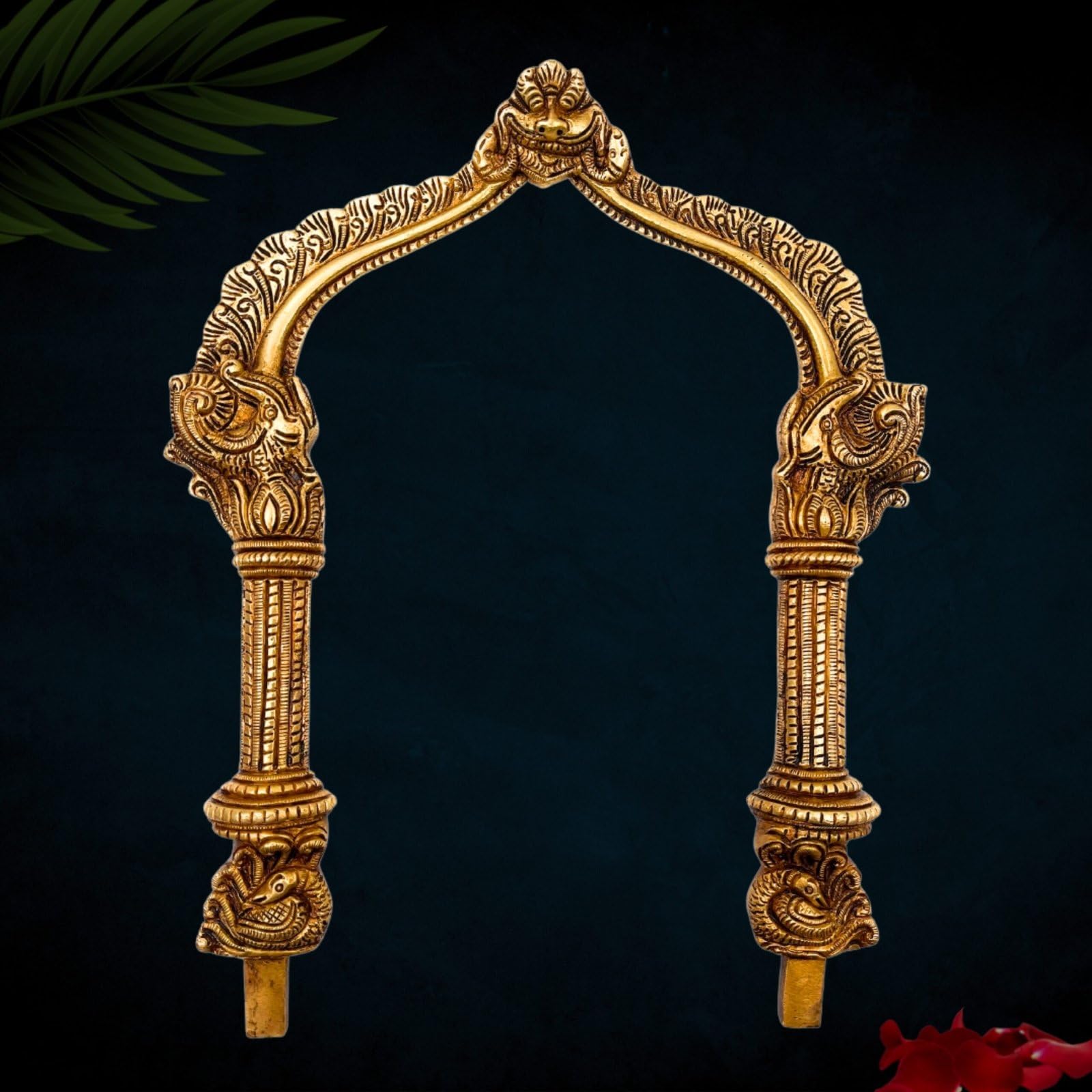 Narayan Bhusalさま専用 Amazon.com: Bhunes Brass Prabhavali Frame Arch Wall Decor