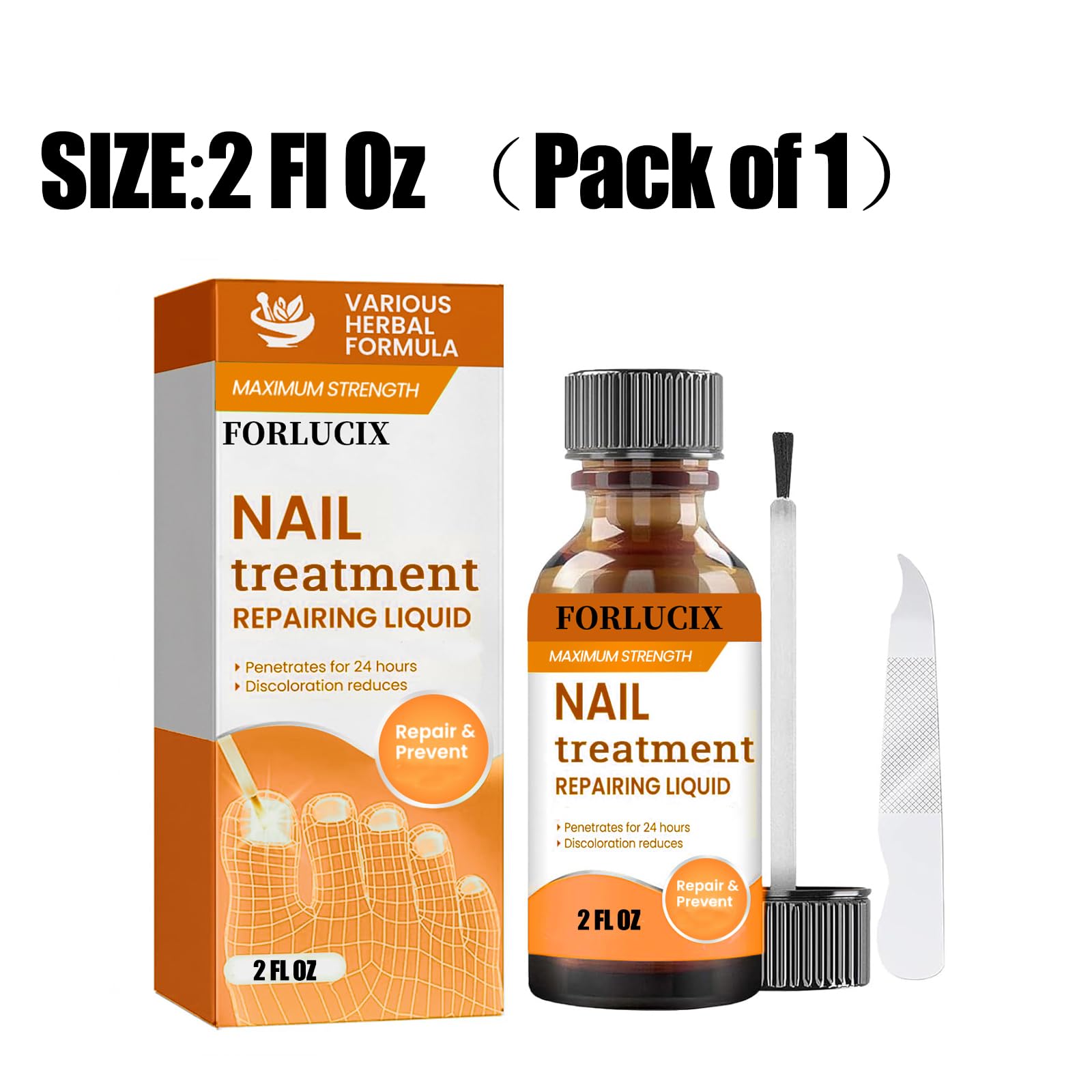 Extra Strength,2 Fl Oz(Pack of 1),Orange