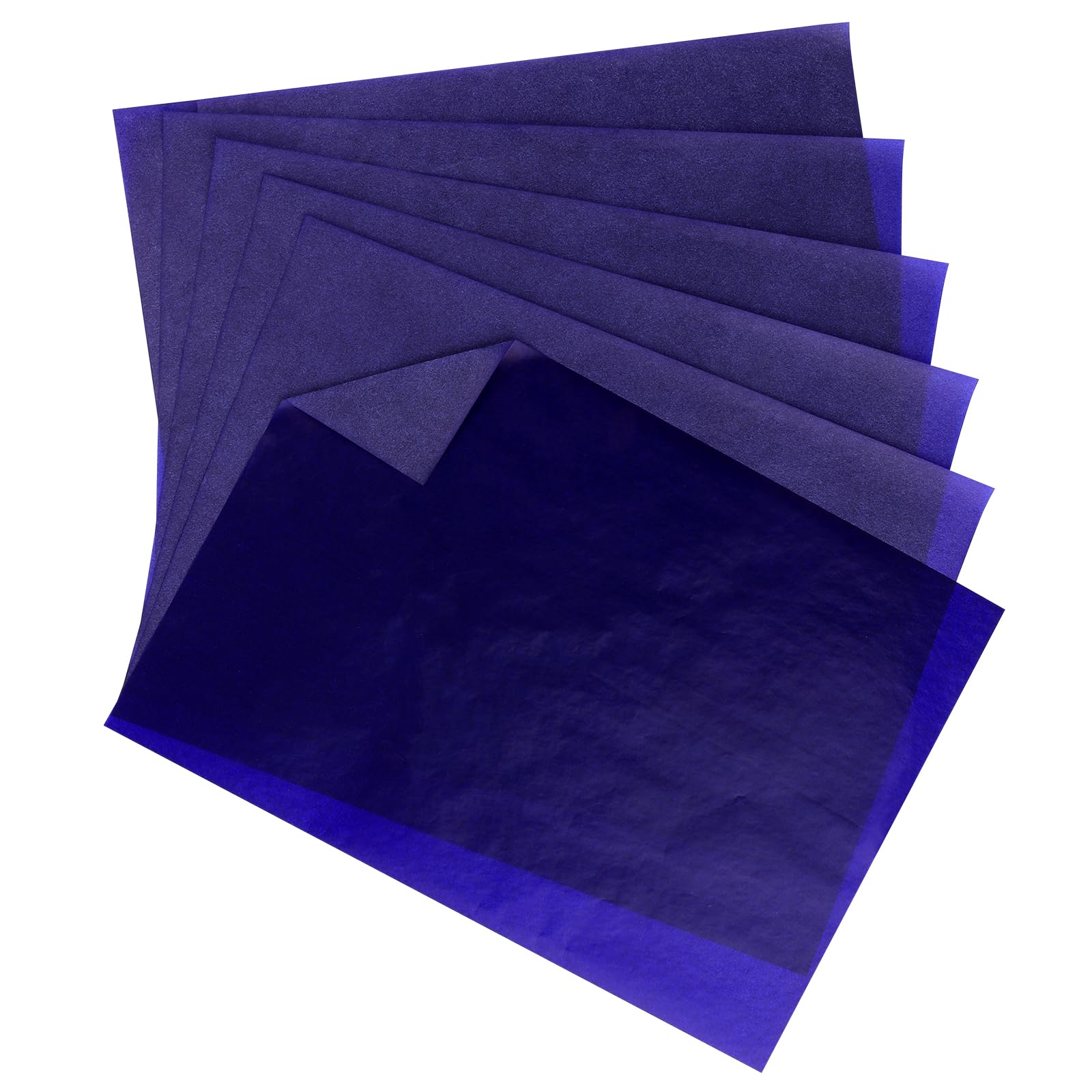 Papier Transfert Carbone A4 - Lot De 100 Feuilles Bleues - Pour Bois, Toile, Artisanat