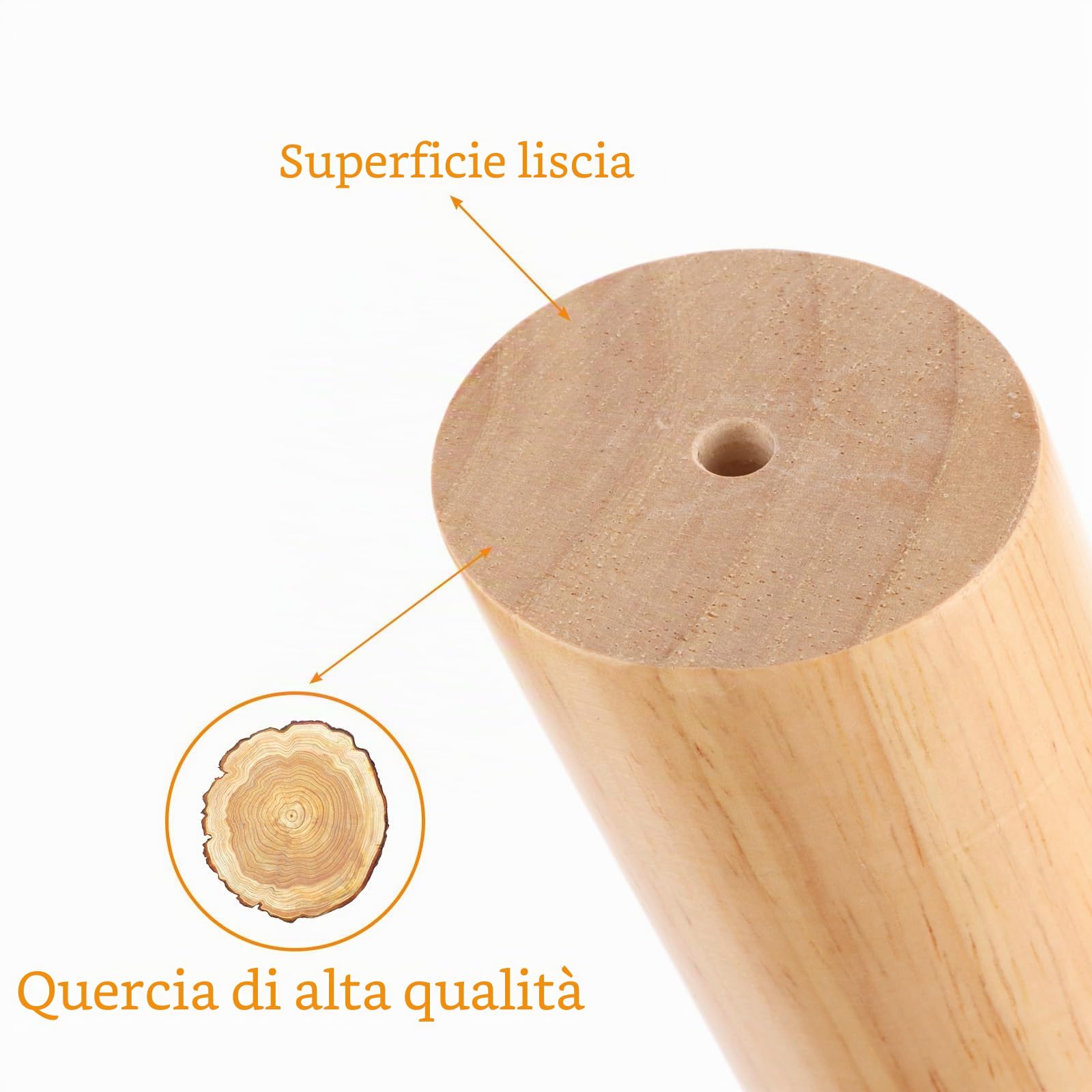 4 Pezzi Piedini Per Mobili In Legno 40cm Gambe Oblique Per Mobili In Legno Piedi Per Mobili Di Ricambio Gambe Mobile Con Piastre Di Montaggio Per Divano