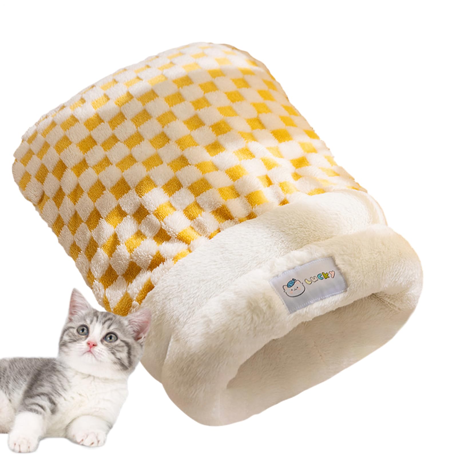 Sac à chat épais et douillet pour apaiser un chaton stressé