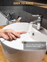 Vista 7 de Herramienta Mejorada de Limpieza de Drenaje de Techo Solar Automático, Cepillo de Drenaje Flexible de 78 Pulgadas, Limpiadores de Tubería Larga