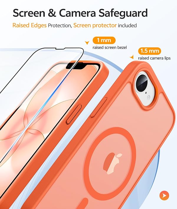 FNTCASE for iPhone 17e/ iPhone 16e Case, Fit for Magsafe, Screen Protector by FNTCASE - Used condition - Image 4