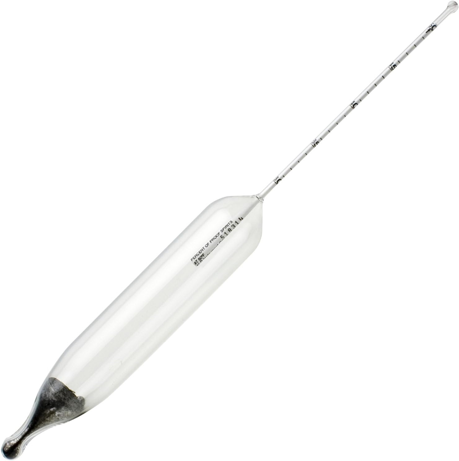 SP BelArt, HB DURAC 45/65 Percent Alcohol Proof Hydrometer (B61807