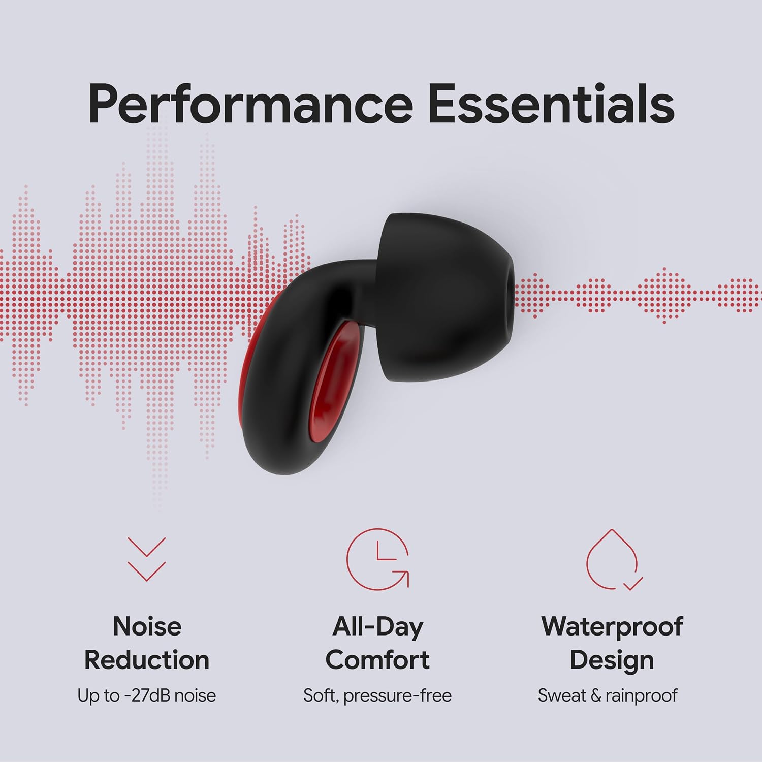 Artevive The Original Motorcycle Ear Plugs - Wind Noise Reduction 27 dB Hearing Protection for Riding - Moto Earplugs Comfort Fit for All Helmet Types