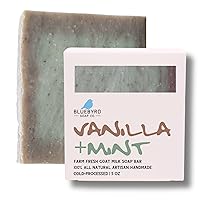 Vista 22 de Bluebyrd Soap Coffee Goat's Milk Soap Bar All Natural Coffee Scented Soap Bars - Organic Shea Butter Cleansing Bar Soaps - Moisturized Smooth Skin