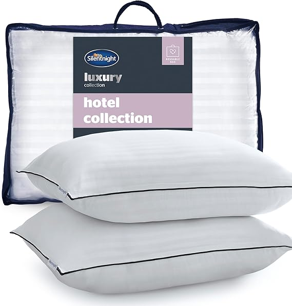 Silentnight Hotel Collection Luxury Pillows 2 Pack Hotel Quality with