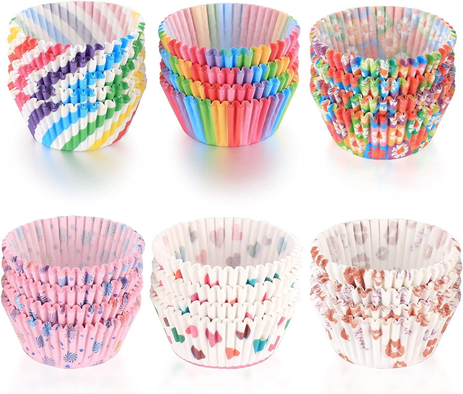 Paper Cake Muffin Cup Mould, 100 pcs