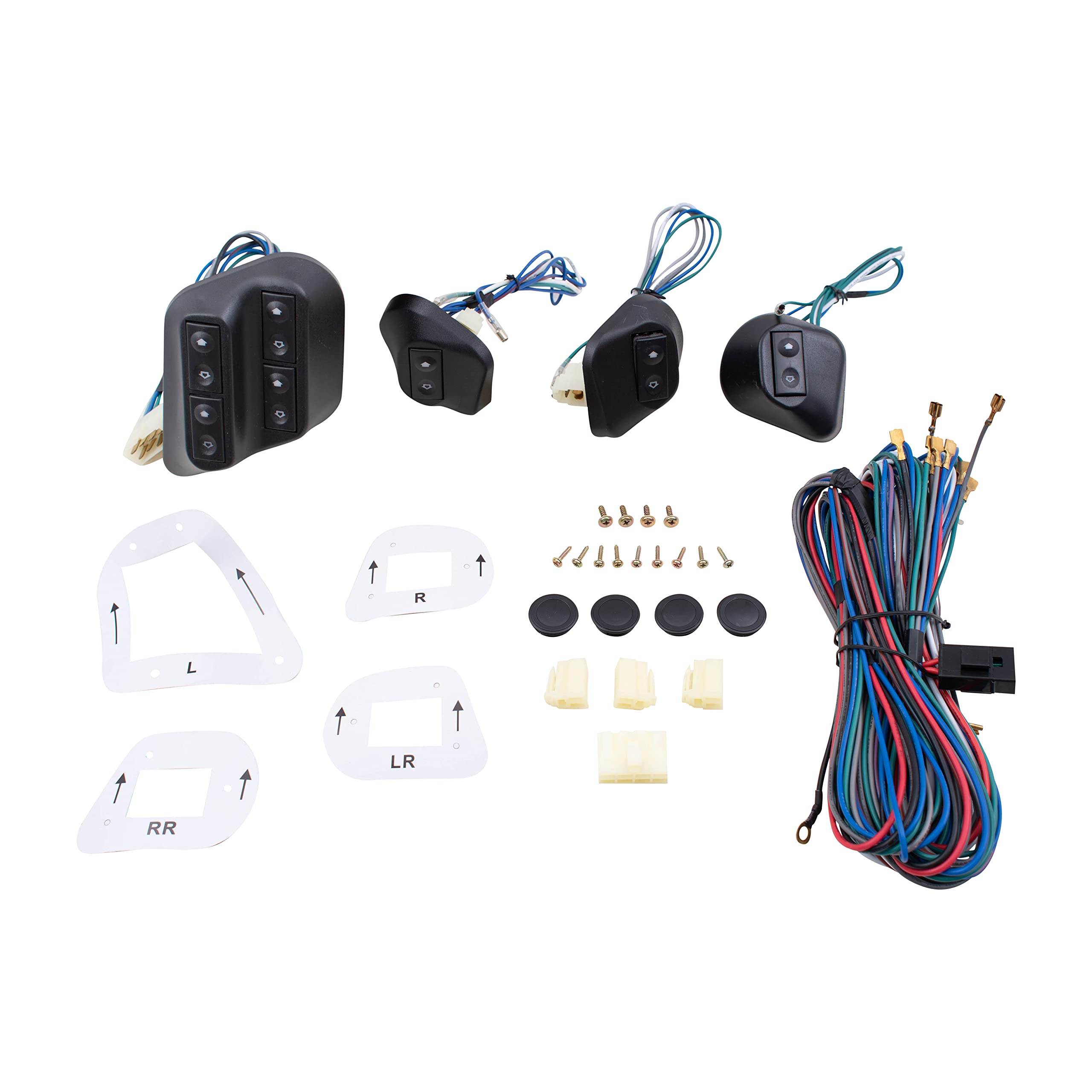 Buy Brock Replacement Universal Power Window Switch Kit Angled Design