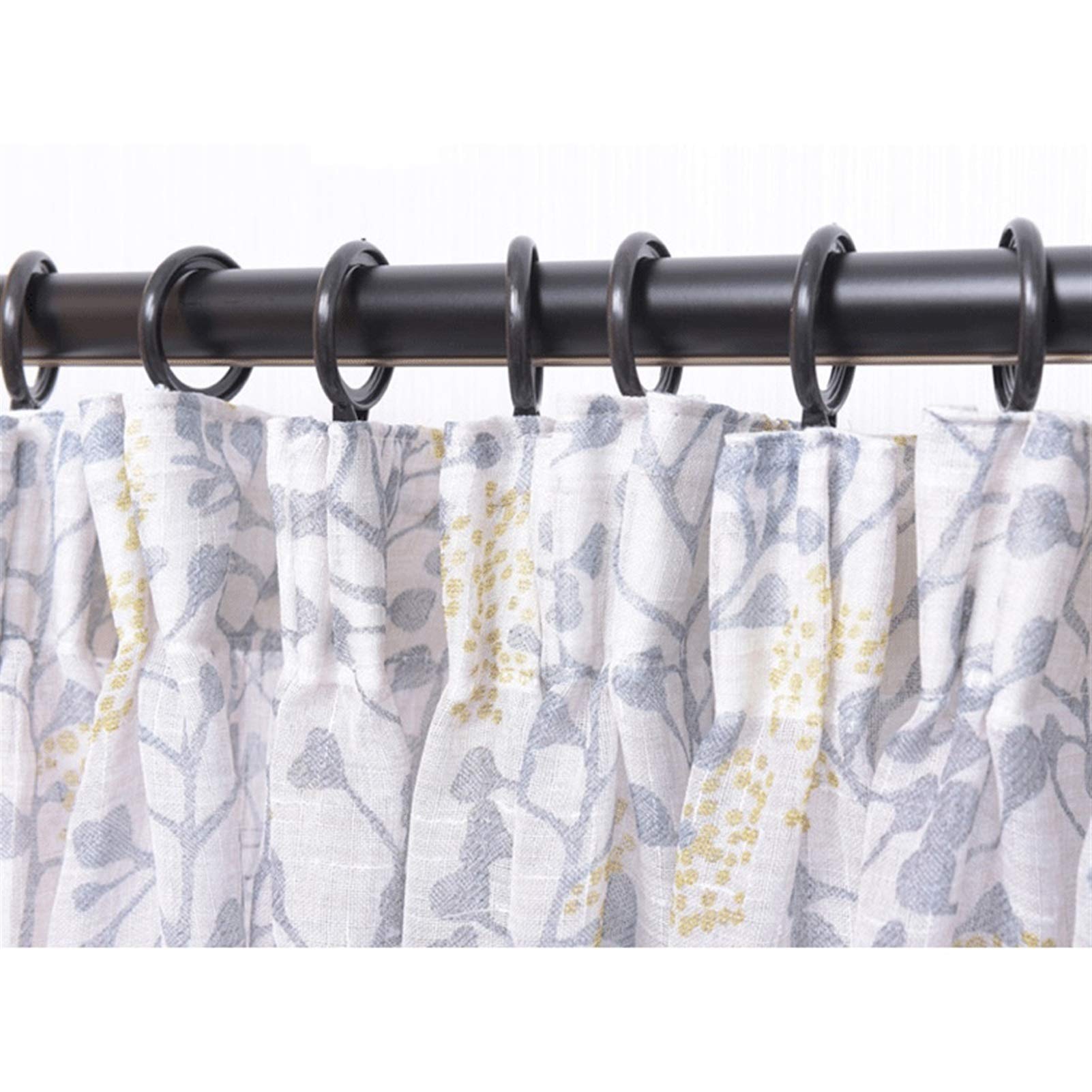 Anelli per Tende Plastica Silent Tenda Anello Doccia Sala Doccia Perforata Anello for Tende Accessori for Chiusura a Tenda A Gancio Anelli Clip Finestra(B)