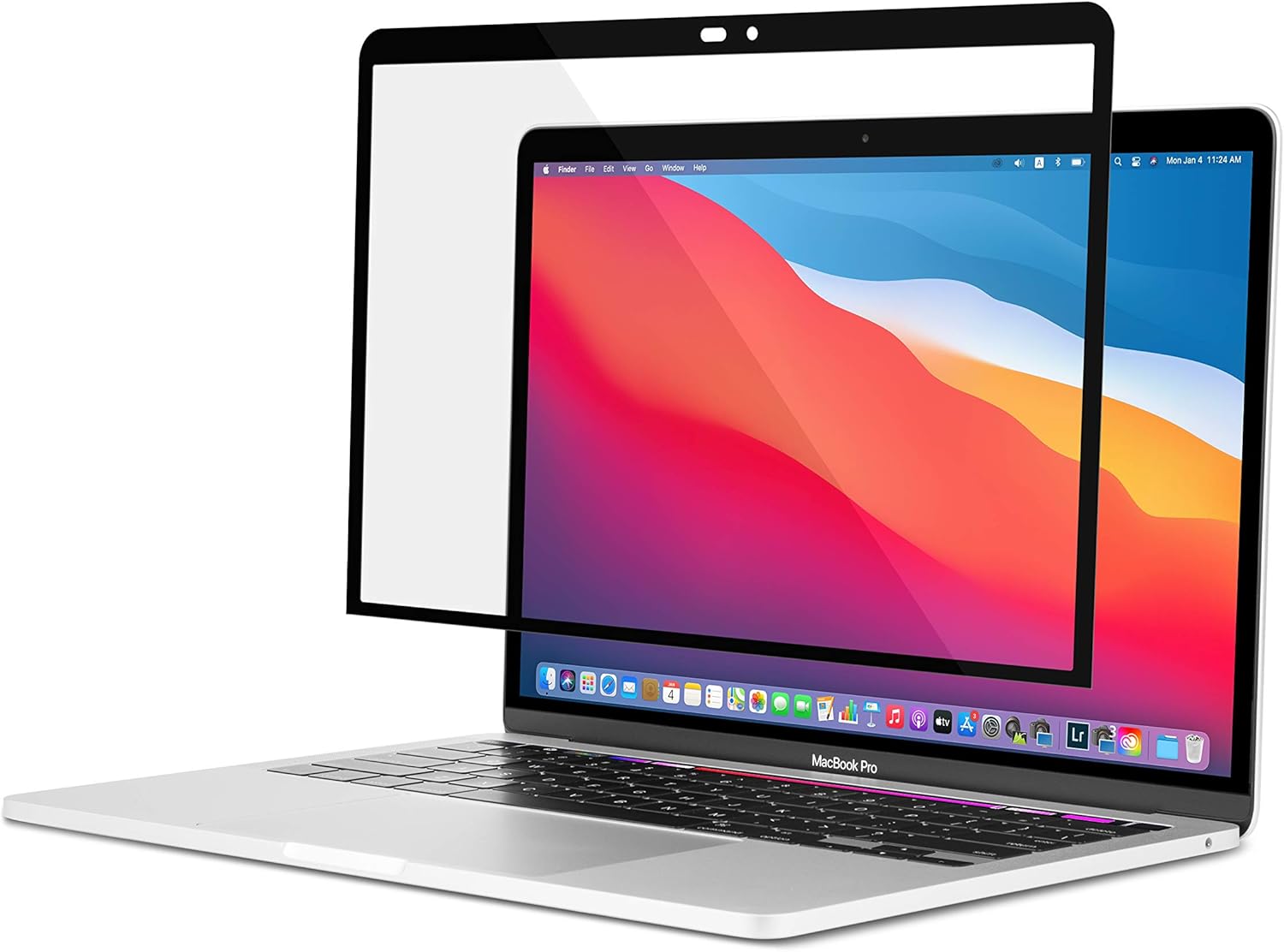 Moshi iVisor XT Clear Screen Protector for 13" MacBook Pro/Air 13", Easy-installation, Bubble-proof, Washable & Reusable, for MacBook Pro 13 (2016-2020)/Air 13 (2018-2020), Clear