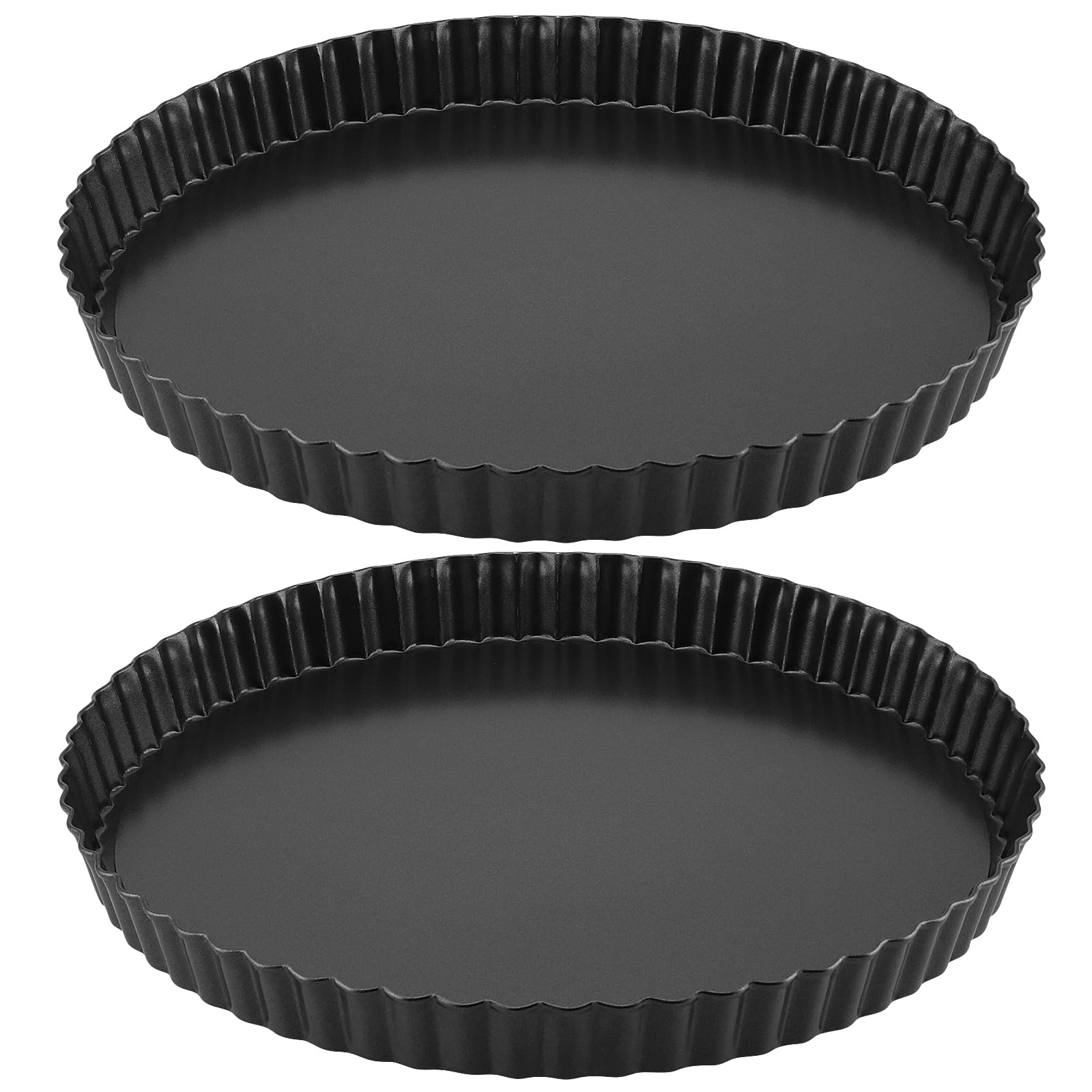 2 sztuki foremek do pieczenia tortów, 28 cm, stal w?glowa, du?a forma do tarty z dnem do podnoszenia, do puddingu, pieczenia, ciast i ciastek, foremek do ciasta
