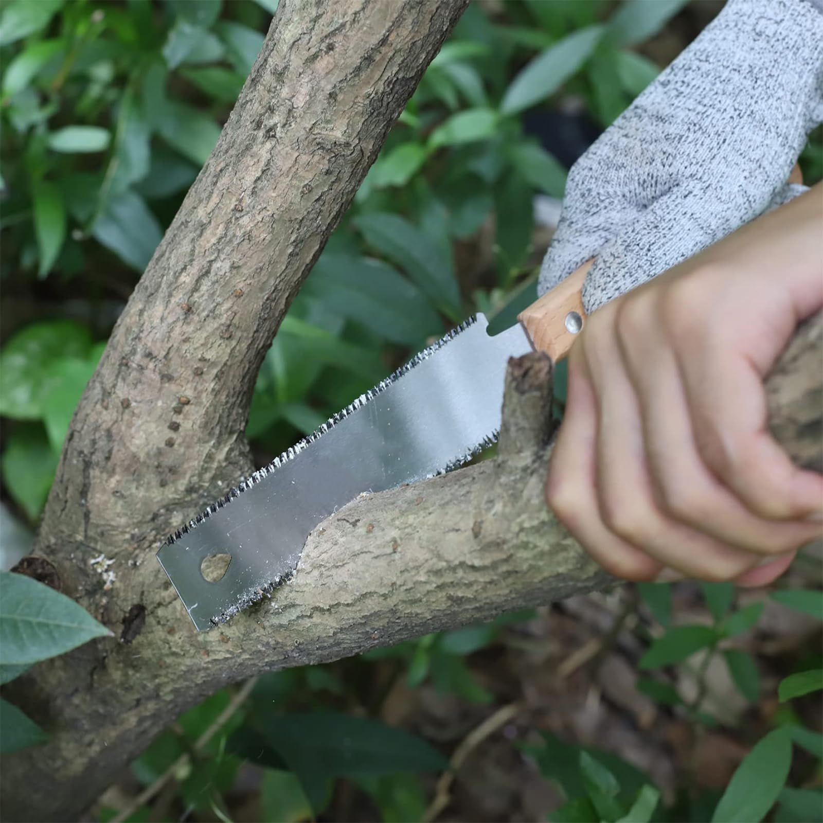 Sega Giapponese Falegname, Sega Giapponese per il Taglio Fine del Legno, Sega per Legno Manuale Tirare Professionale, Doppio Edged 11/17 TPI Flush Cut Saw, per Trimming Pruning Woodworking