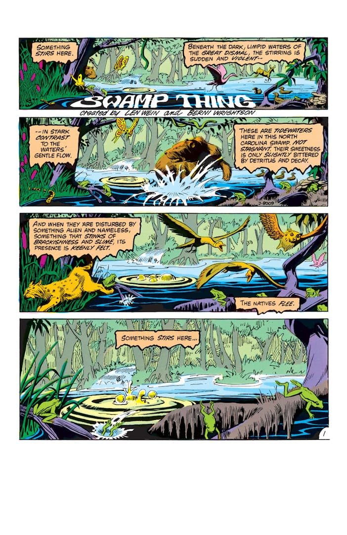 Swamp Thing: Dark Genesis Omnibus