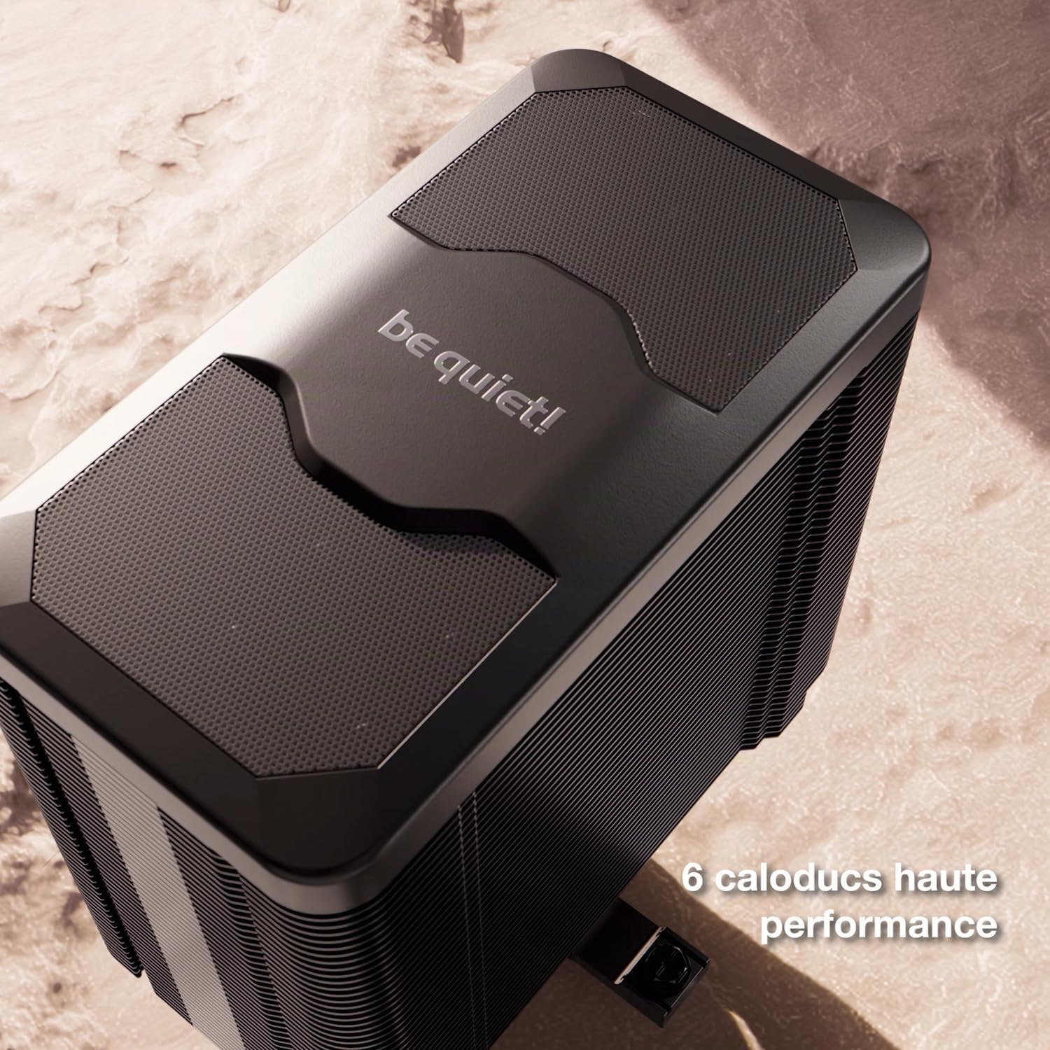 be quiet! Dark Rock 5 ventirad, puissance de refroidissement extrême, 6 caloducs haute performance, ventilateur Silent Wings 4 120 mm PWM, excellente compatibilité, installation facilitée, BK035