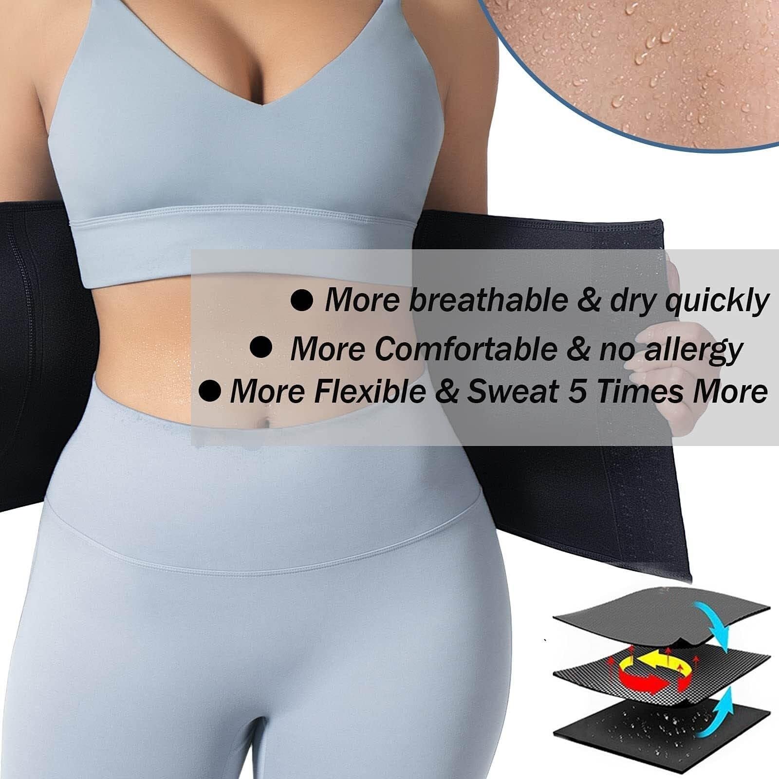 Ceinture de Sudation Ceinture Amincissante Pour Le Ventre, Ceinture De Yoga, Ceinture De Sport, Gaine Amincissante Ceinture Abdominale