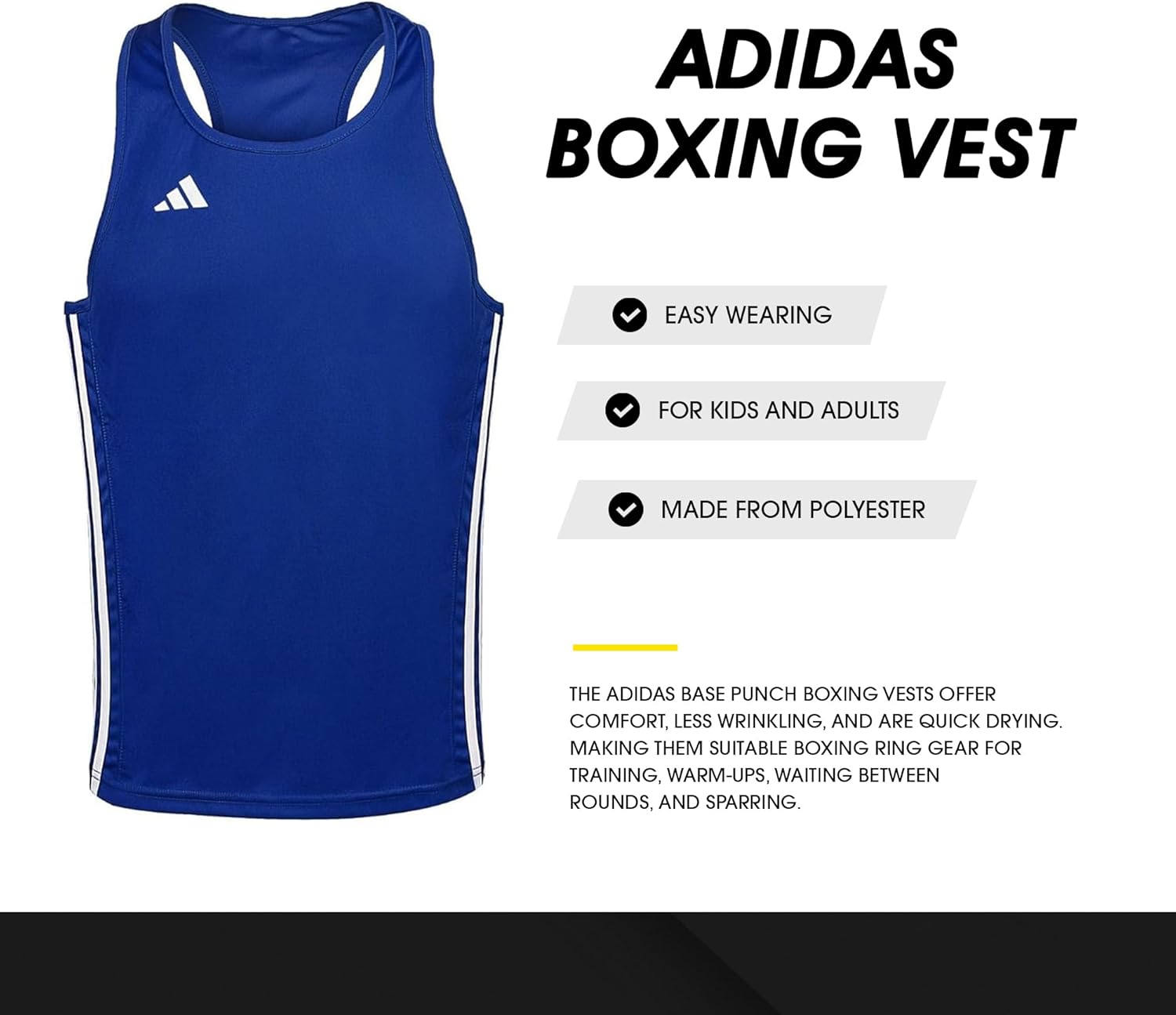 adidas Boxing Punch Line Top - IBA Approved