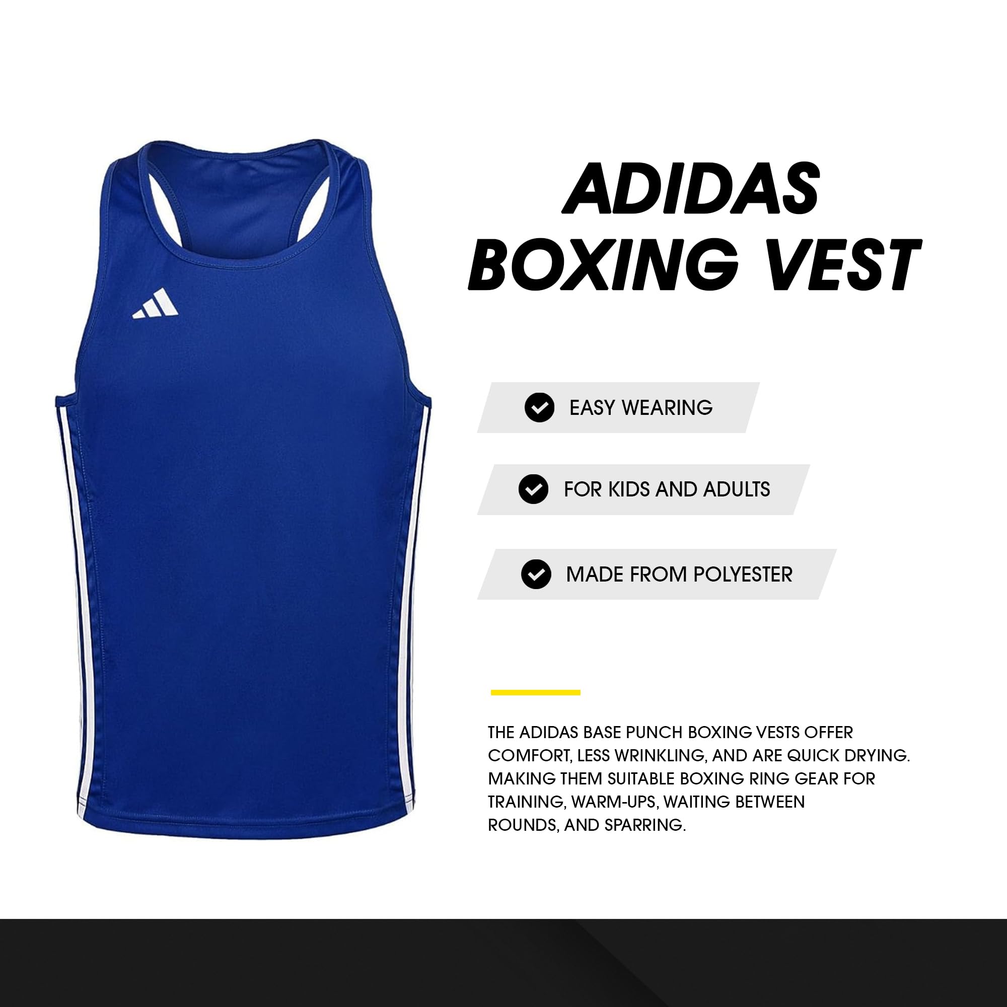 adidas Base Punch - adidas Męskie spodenki bokserskie, czerwone, M Mężczyźni