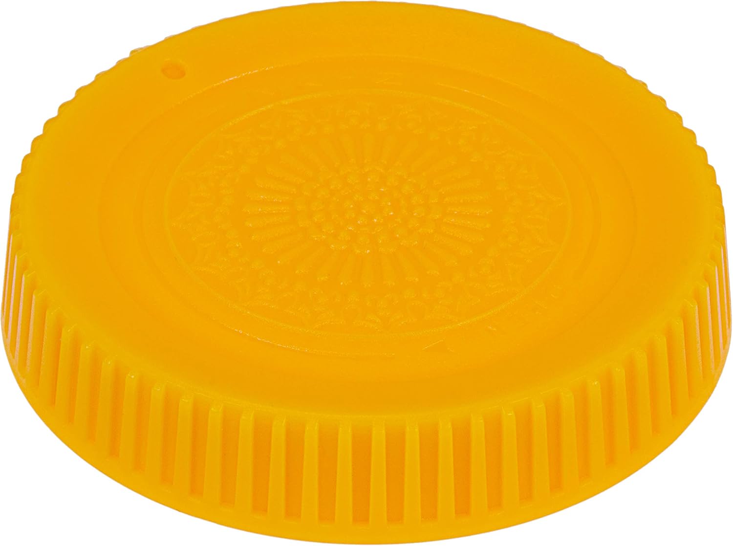 Fotodiox Designer Yellow Rear Lens Cap for Nikon Z Lenses - Compatible with Nikon Z-Mount Lenses and Adapter Mounts (Replaces Nikon LF-N1 Rear Lens Cap) - Plastic