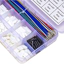 Kidisoii ZH 1.5mm Male & Female Extension JST Connector Kit with 28AWG Premium Pre-Crimped Cables, 1.5mm 2/3/4/5/6/7/8/9/10Pin Housing JST Adapter Connector with Length of 150mm Wire (ZH-MF-150 Kit) gallery image