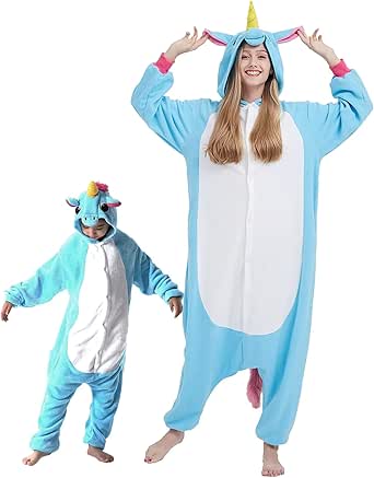 DarkCom Onesie, voor kinderen en volwassenen, ouder-kind, carnaval, pyjama, cosplay, Halloween, dierenkostuum, Kerstmis, pyjama, Grijze wasbeer, L