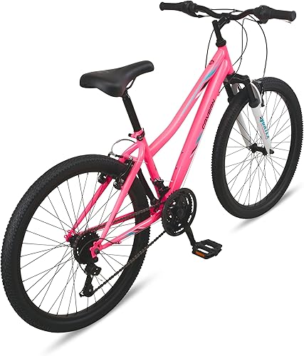 Miniatura 8 de Pacific Bicicleta de montaña Cavern, bicicleta de 20, 24 o 26 pulgadas para niños y adultos, 7 o 21 velocidades, marco de acero duradero, horquilla