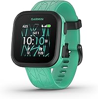 Vista 1 de Garmin Bounce™, Kids Smartwatch, Two-Way Text and Voice Messaging, Location Tracking, Green Burst